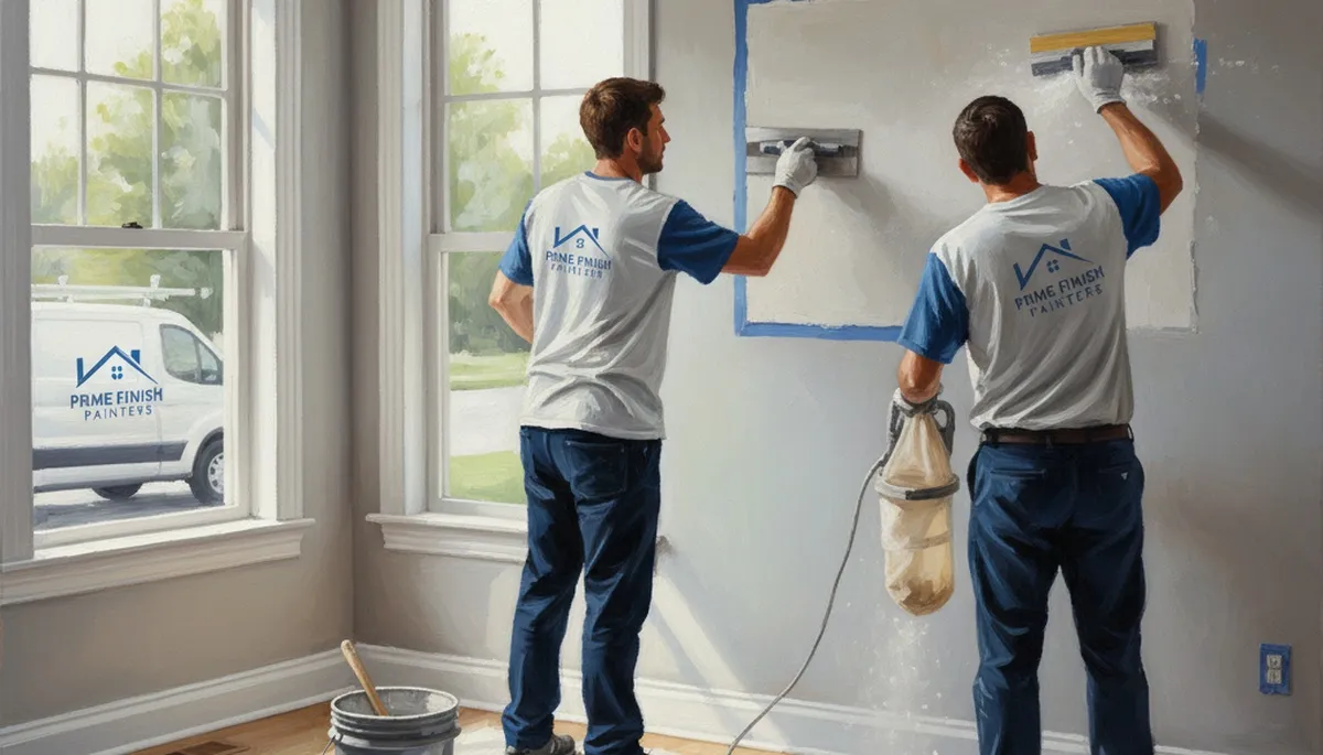 Cape Coral, FL drywall repair by Cape Coral Paint Pros fixing cracks and water damage