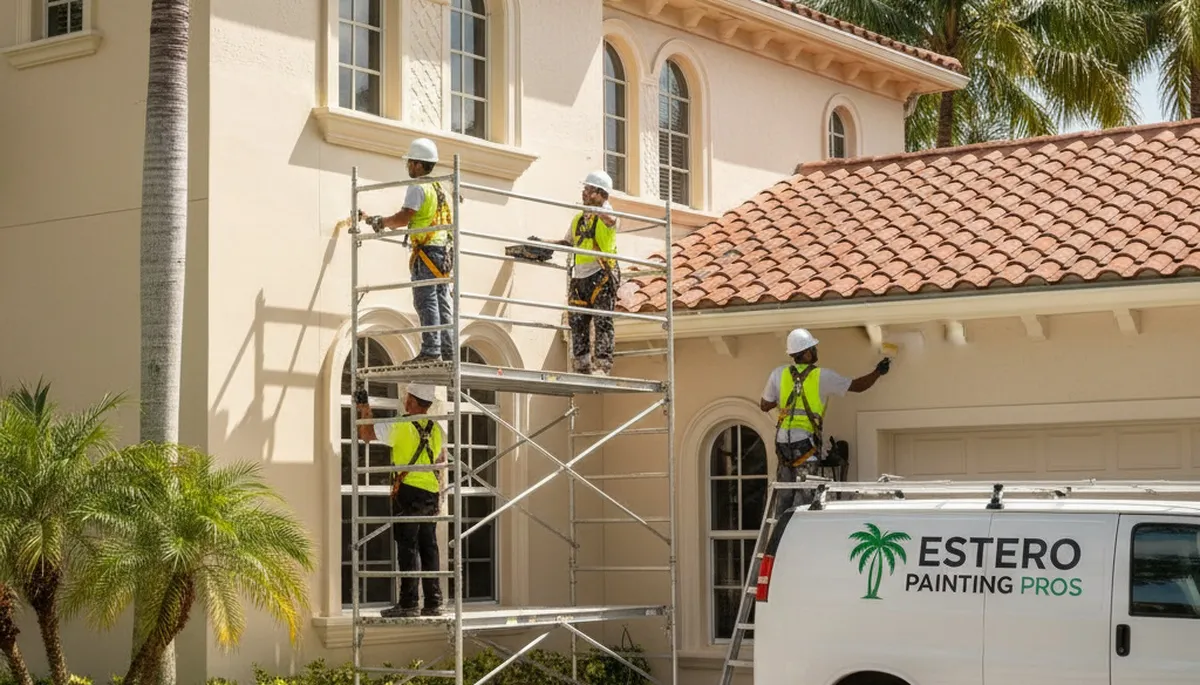 Cape Coral, FL painting contractor delivering professional residential and commercial painting services