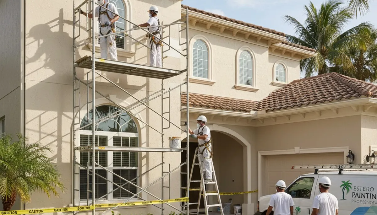 Cape Coral, FL painting service for residential and commercial interior and exterior projects