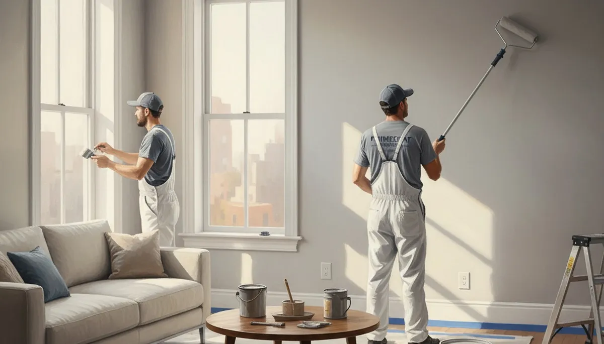 Cape Coral, FL interior house painting with durable coastal finishes for walls, ceilings, and trim