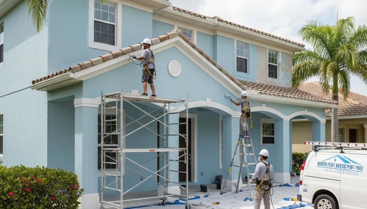 Cape Coral, FL painting contractor serving residential and commercial painting projects