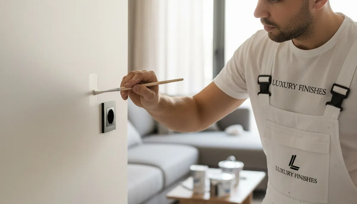 Cape Coral, FL paint touch-up service for faded, chipped, and peeling interior walls