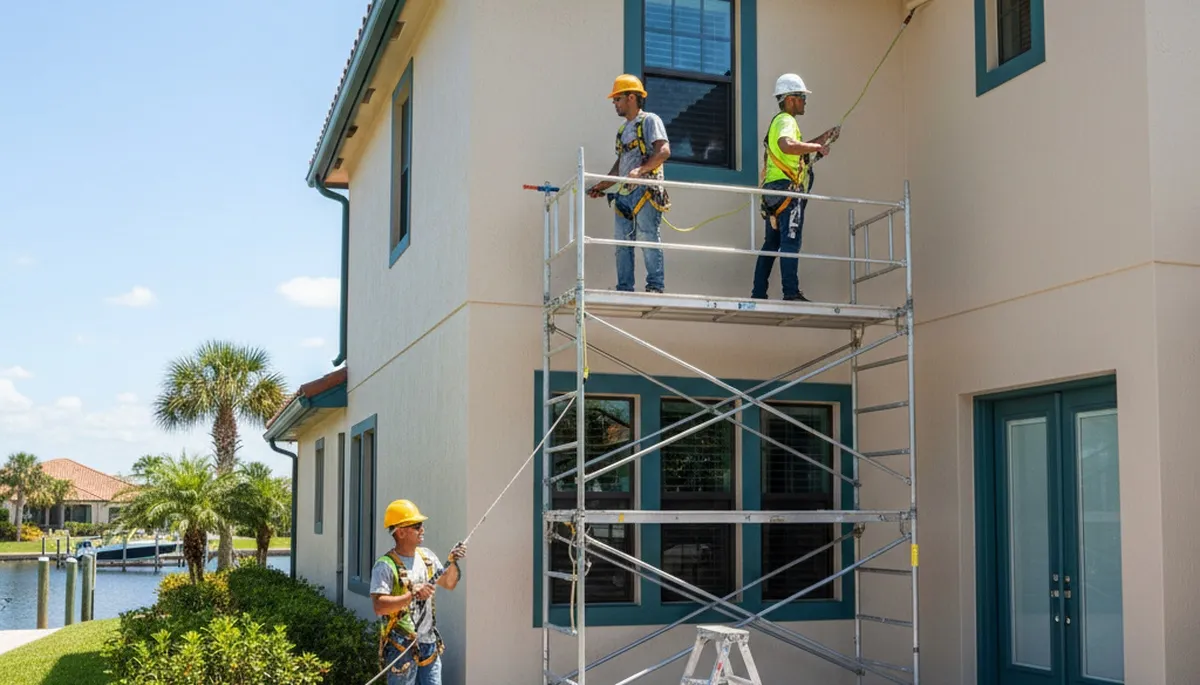 Professional painters serving Cape Coral, FL with interior and exterior house painting services