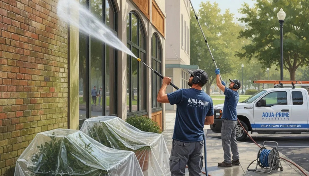 Pressure cleaning service in Cape Coral, FL for exterior surfaces, removing dirt, salt, and grime